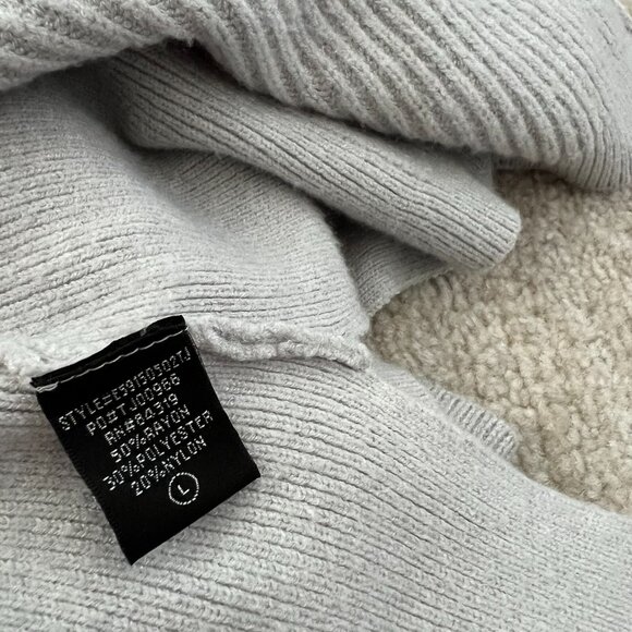 Cyrus Open Front Gray Cardigan Sweater L - Picture 11 of 12